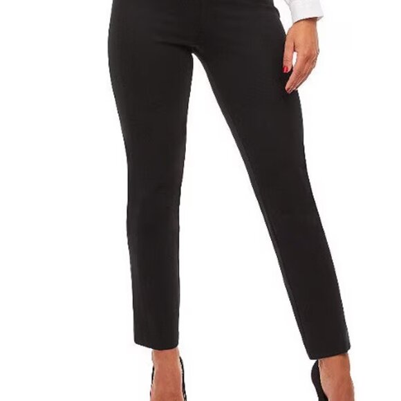 SPANXsmooth™ Perfect Fit Ponte Slim Straight Women Blue Pants Size Petite L - Picture 10 of 10